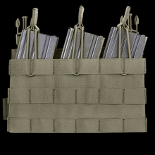 Load image into Gallery viewer, Removable Triple MOLLE Open Pouch - Spade 7 Tactical
